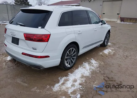2017 Audi Q7 3.0T Premium из США, поврежденный, VIN WA1VABF7XHD025845